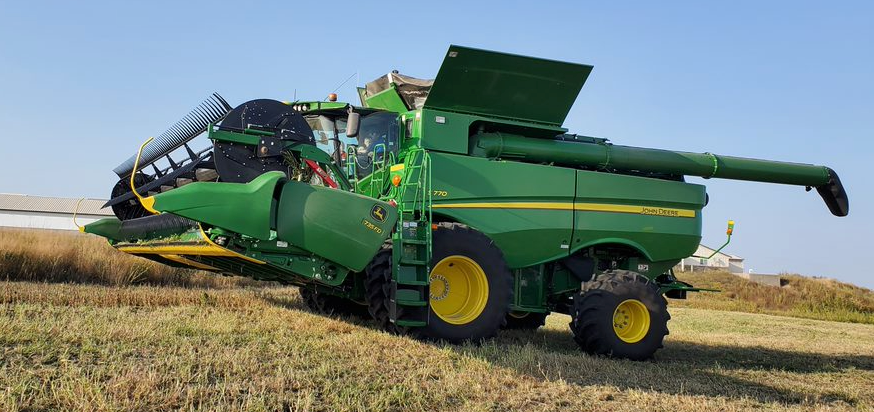 Grain Bids Image: green tractor